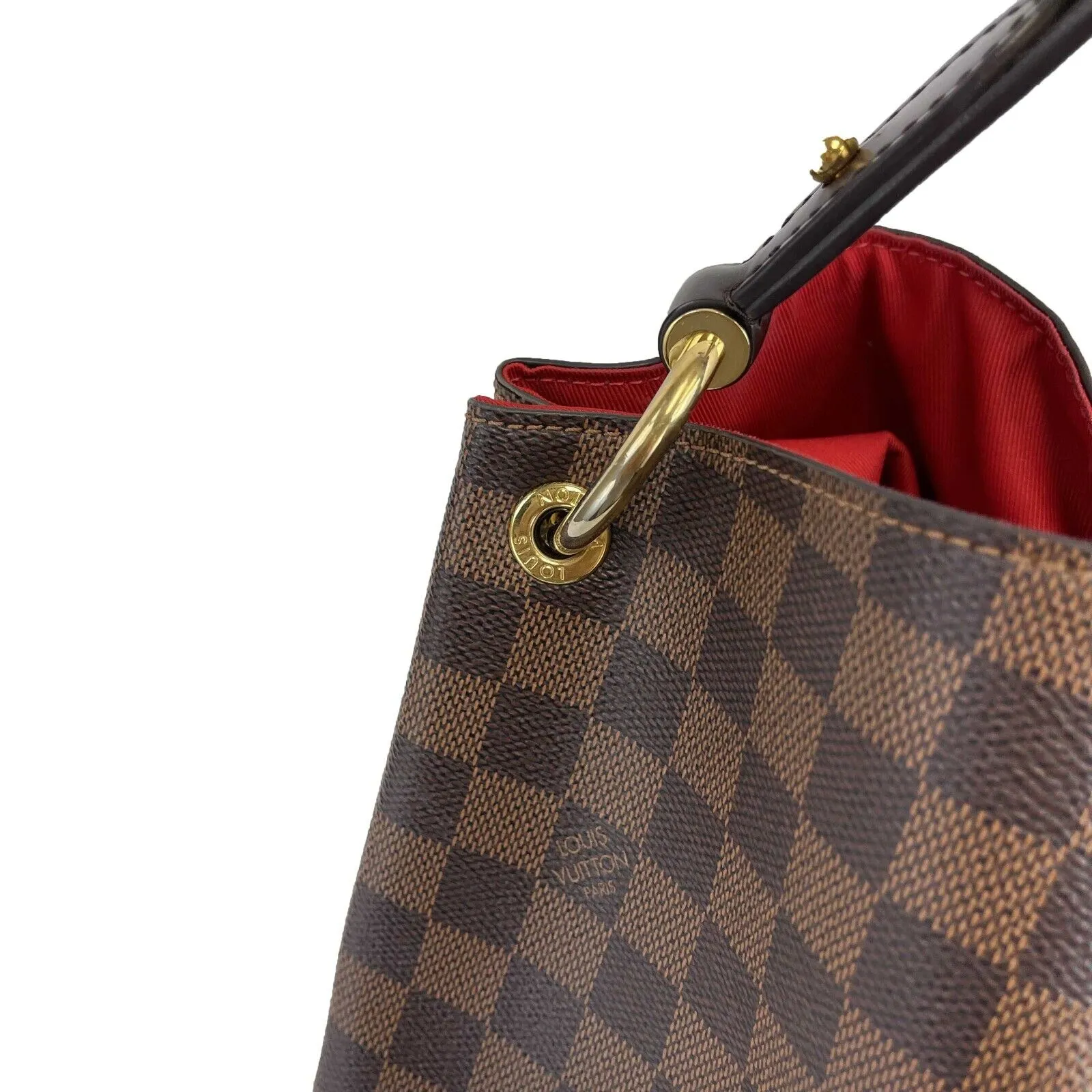 Louis Vuitton - LV - Graceful MM - Brown / Tan Damier Ebene Shoulder Bag