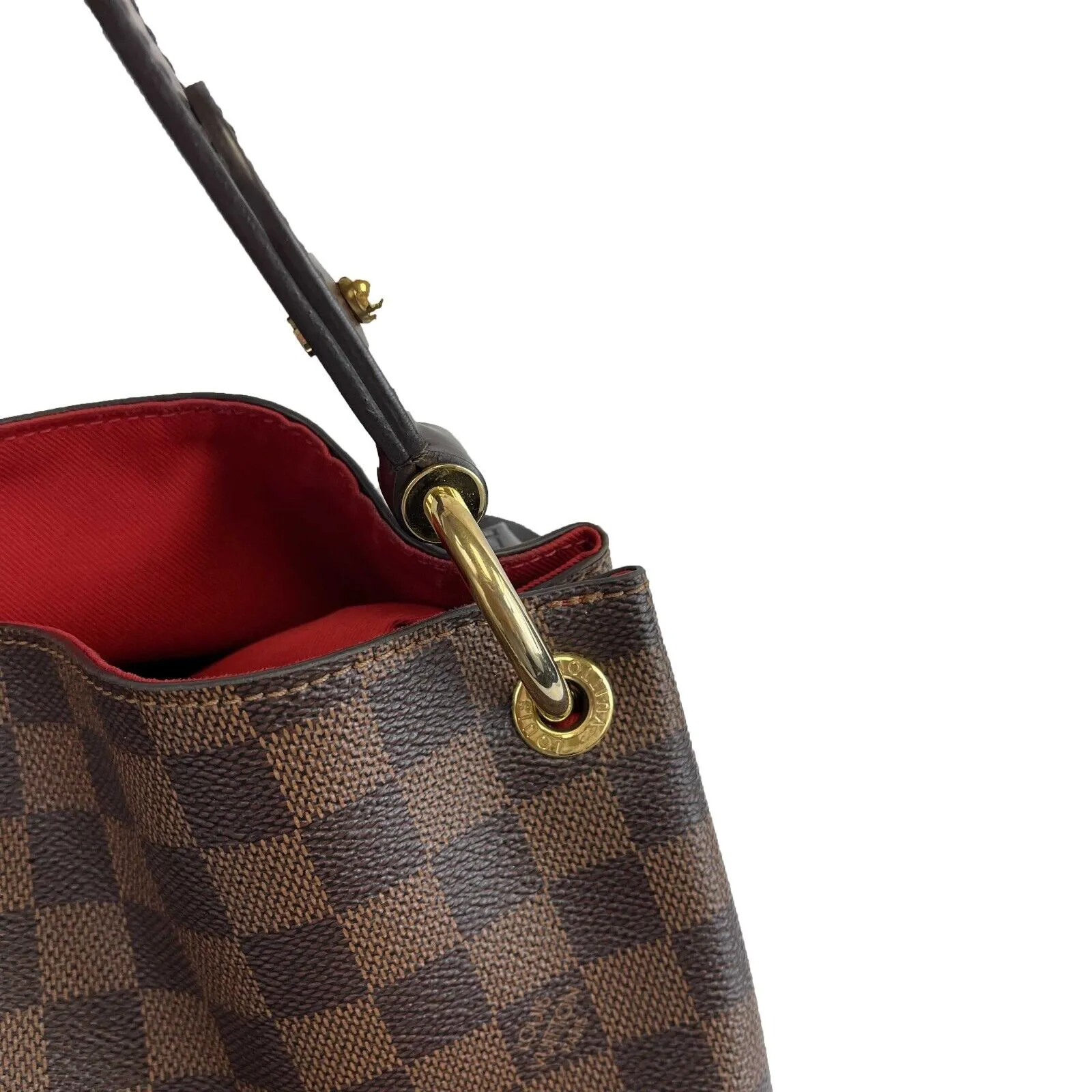 Louis Vuitton - LV - Graceful MM - Brown / Tan Damier Ebene Shoulder Bag