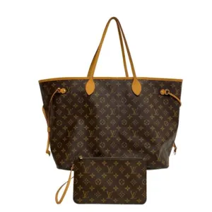 Louis Vuitton - LV Neverfull GM - Brown Monogram Shoulder Bag W / Pouch