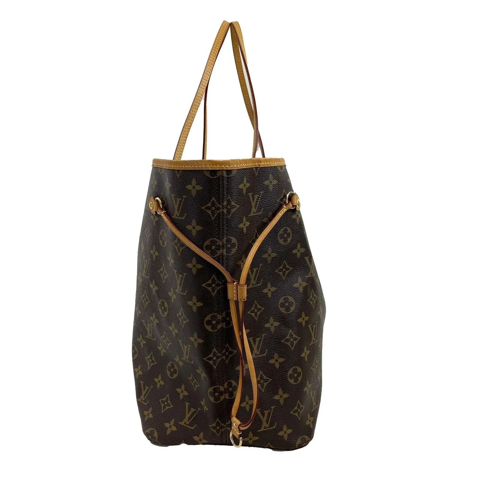 Louis Vuitton - LV Neverfull GM - Brown Monogram Shoulder Bag W / Pouch