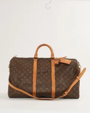 Louis Vuitton Monogram Canvas Keepall Bandoulière 50