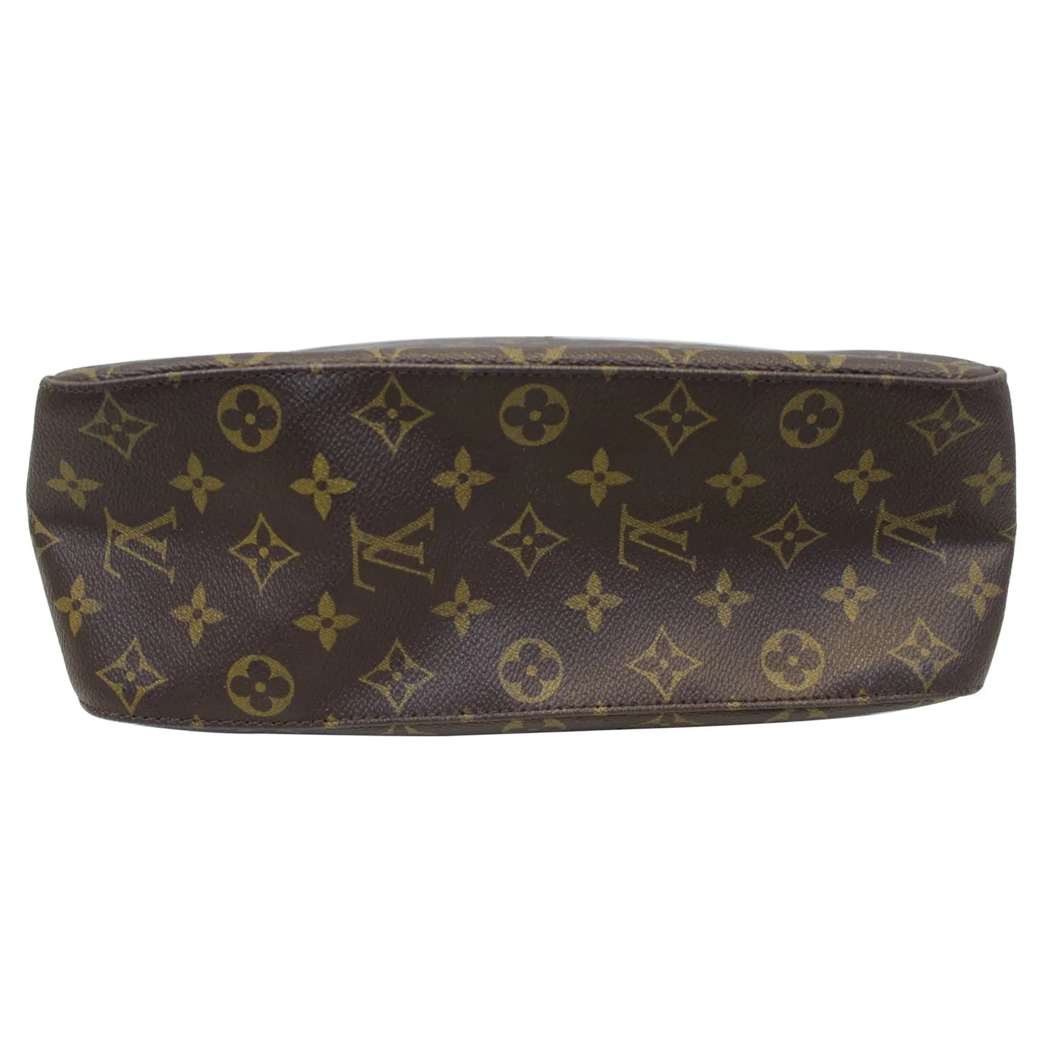 LOUIS VUITTON Monogram Canvas Looping GM Brown Shoulder Bag