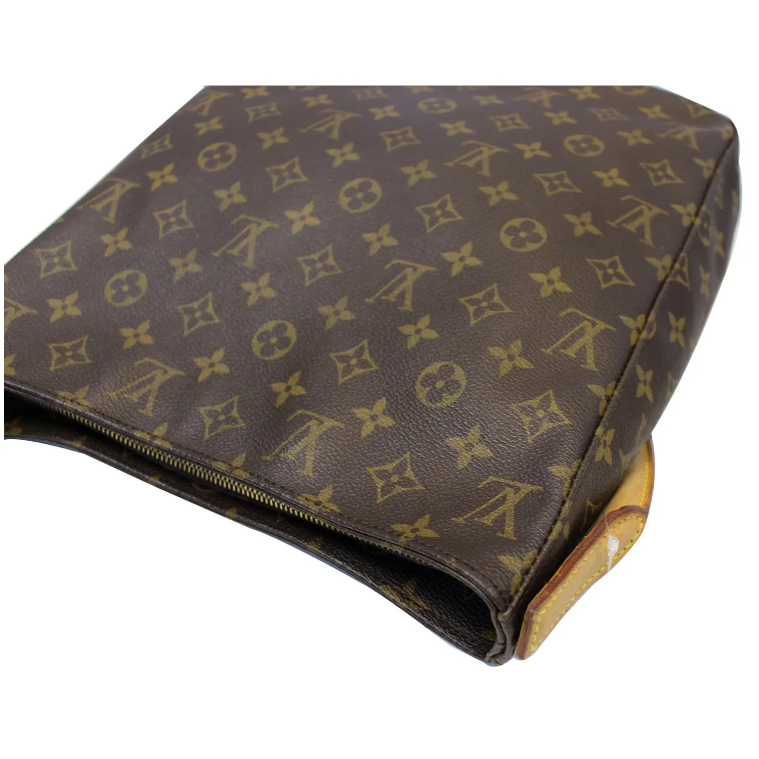 LOUIS VUITTON Monogram Canvas Looping GM Brown Shoulder Bag