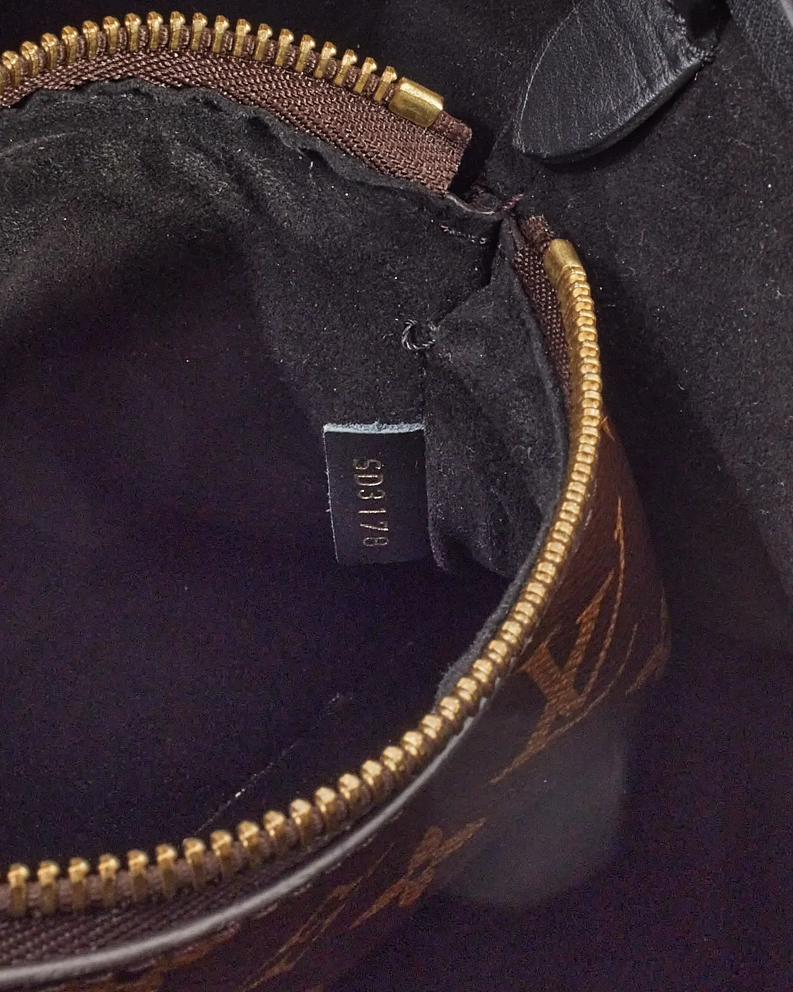 Louis Vuitton Monogram Coated Canvas Noir NéoNoé MM Bag