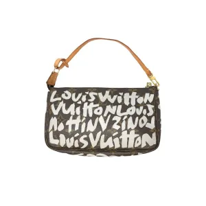 Louis Vuitton Monogram Graffiti Shoulder Bag