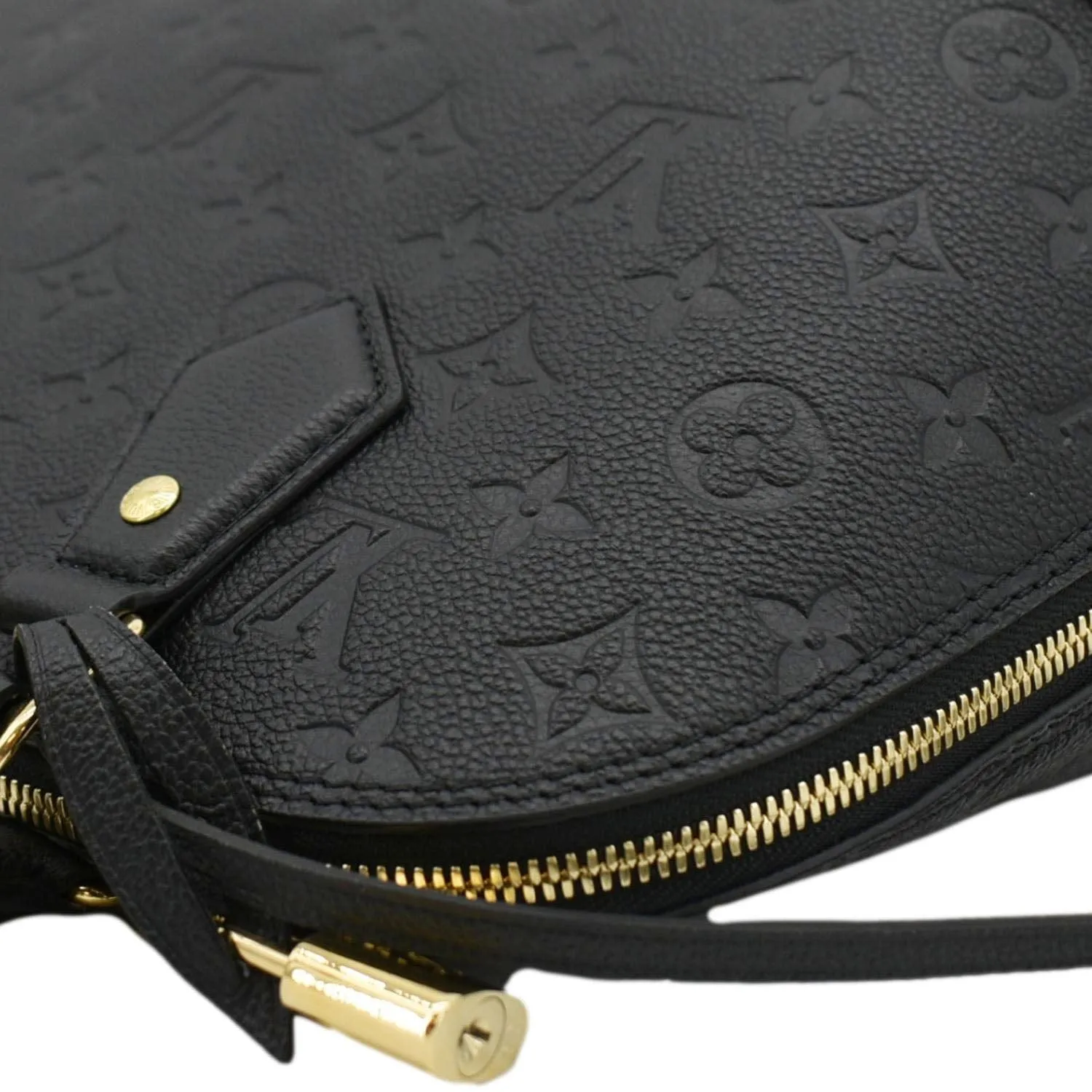 LOUIS VUITTON Neo Alma PM Monogram Empreinte Shoulder Bag Black