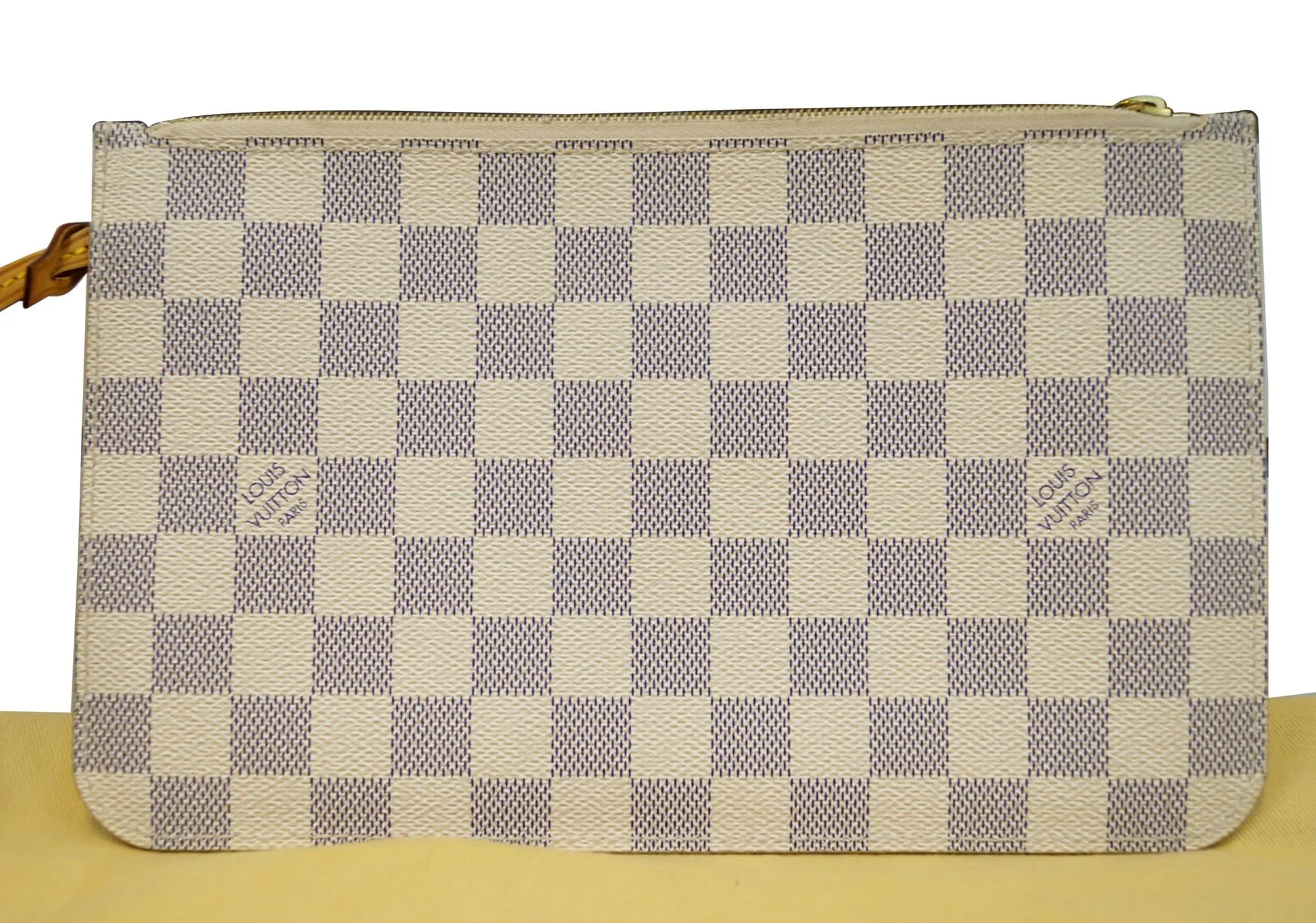 LOUIS VUITTON Neverfull MM Damier Azur  Tote Shoulder Bag