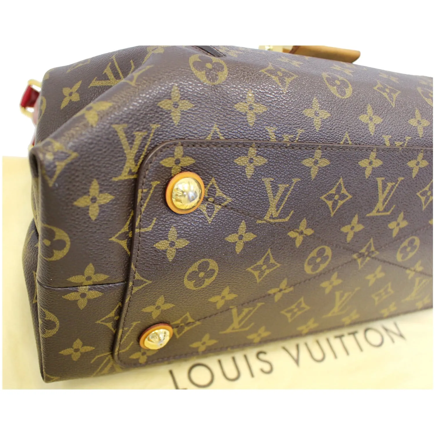 LOUIS VUITTON Olympe Aurore Monogram Canvas Satchel Shoulder Bag