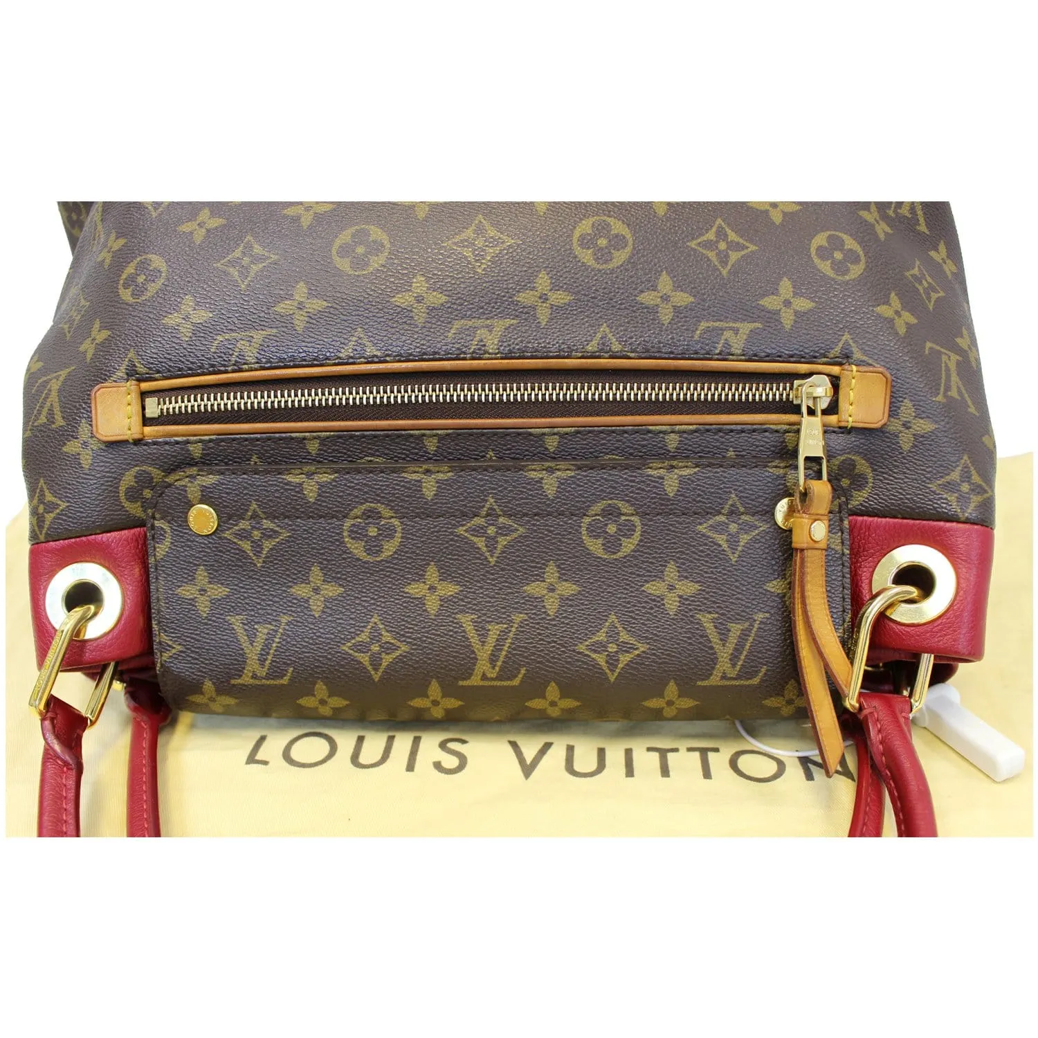 LOUIS VUITTON Olympe Aurore Monogram Canvas Satchel Shoulder Bag