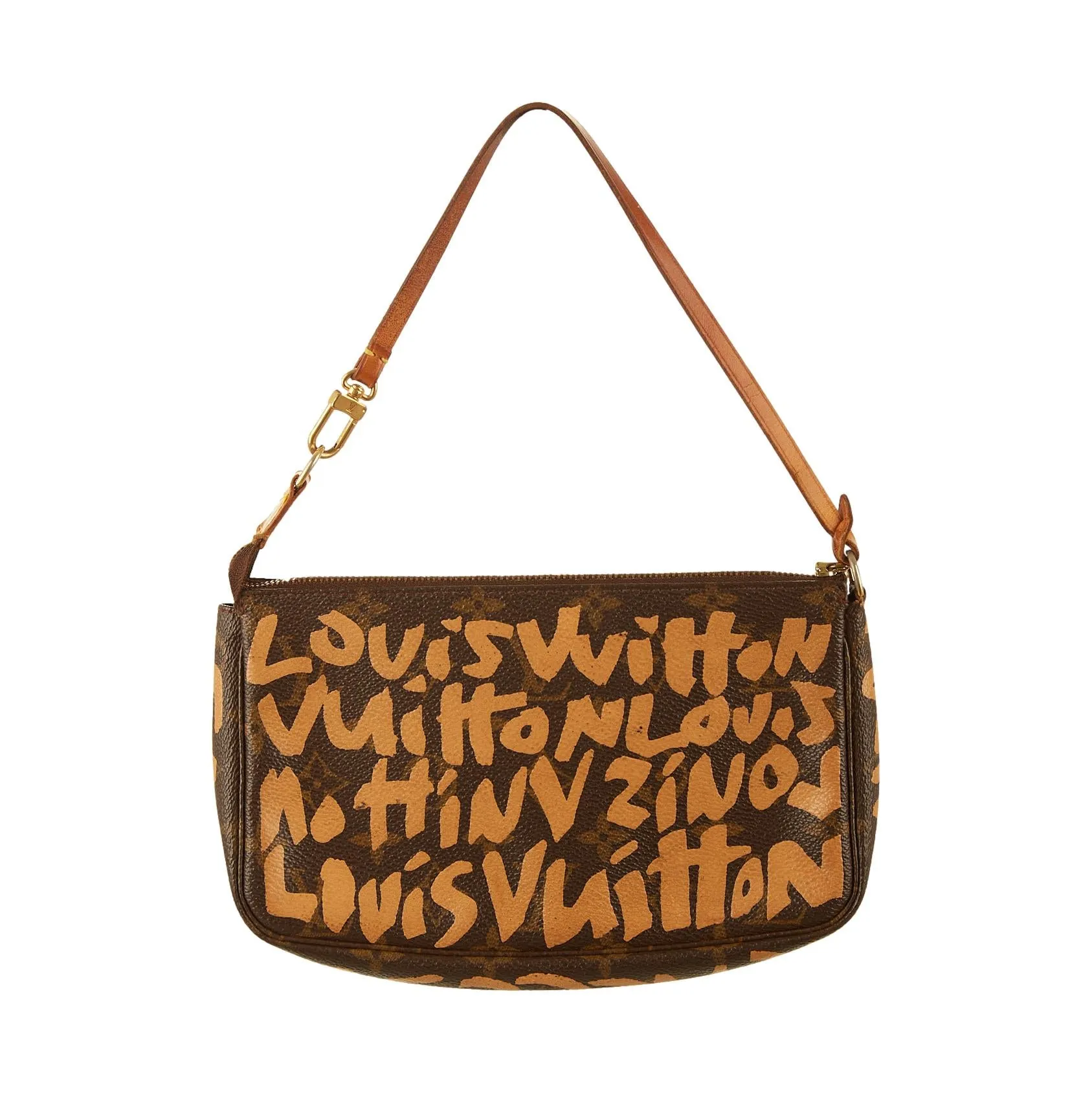 Louis Vuitton Orange Graffiti Mini Shoulder Bag