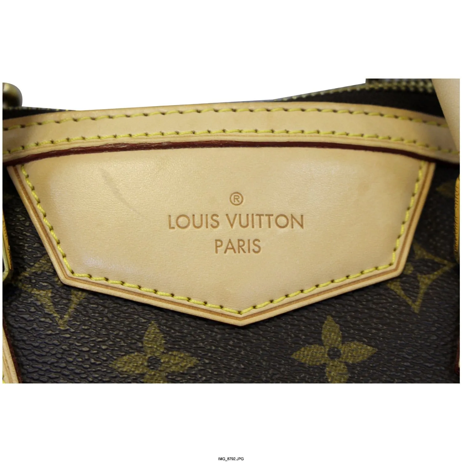 LOUIS VUITTON Retiro PM Monogram Canvas Shoulder Bag Brown
