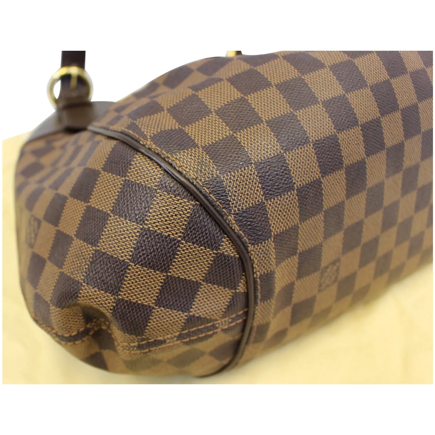 LOUIS VUITTON Sistina GM Damier Ebene Shoulder Handbag
