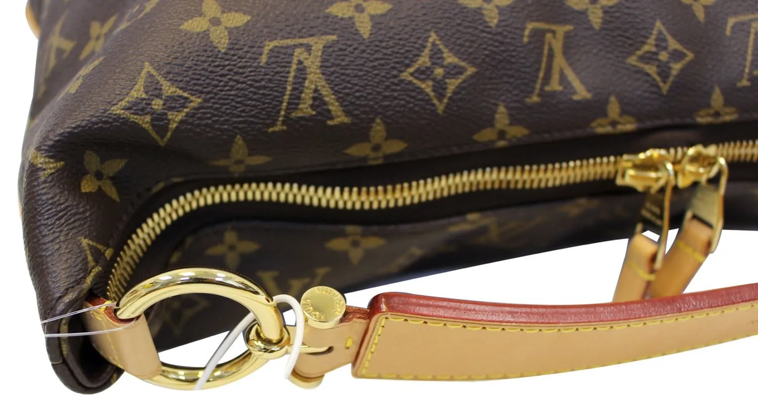 LOUIS VUITTON Sully MM Monogram Canvas  Shoulder Bag