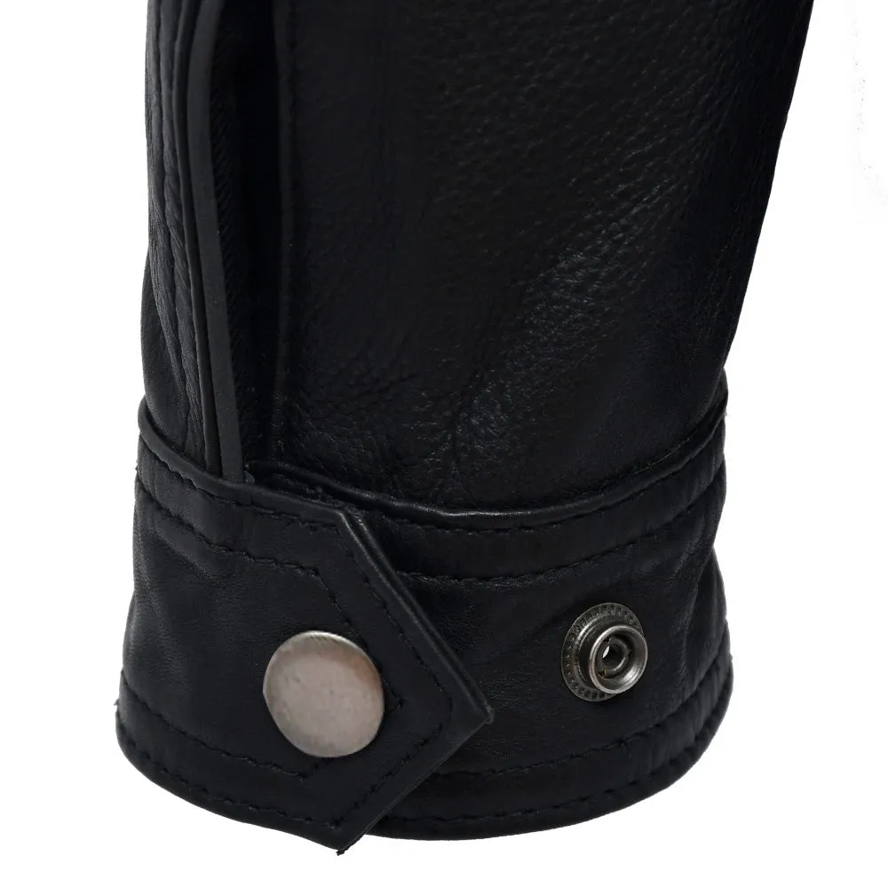 MARTIAL Motorcycle Twill/Leather Jacket