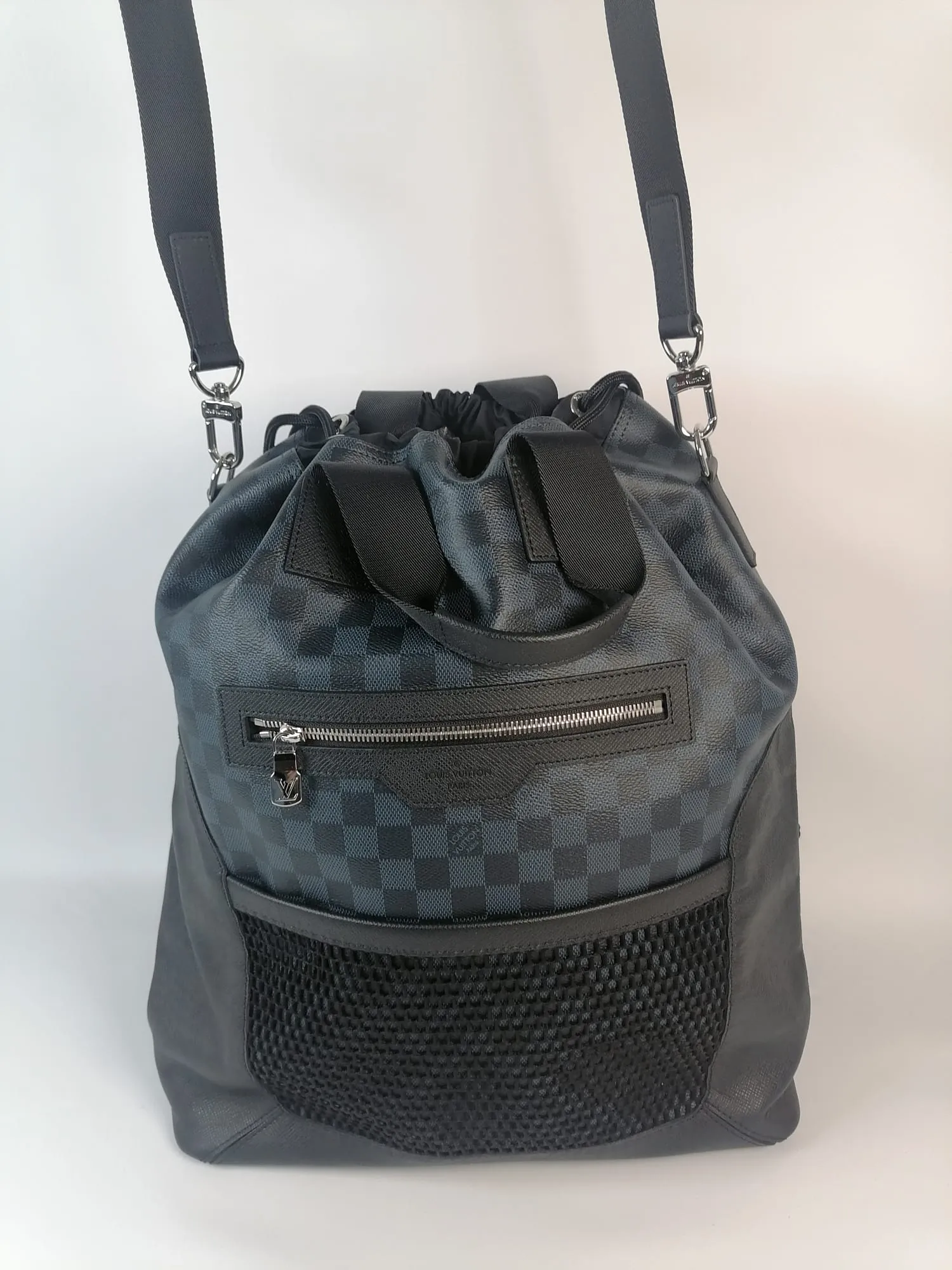 Matchpoint Hybrid Damier Cobalt Backpack