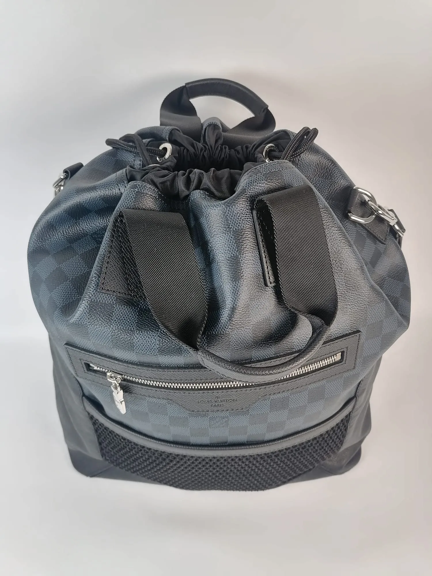 Matchpoint Hybrid Damier Cobalt Backpack