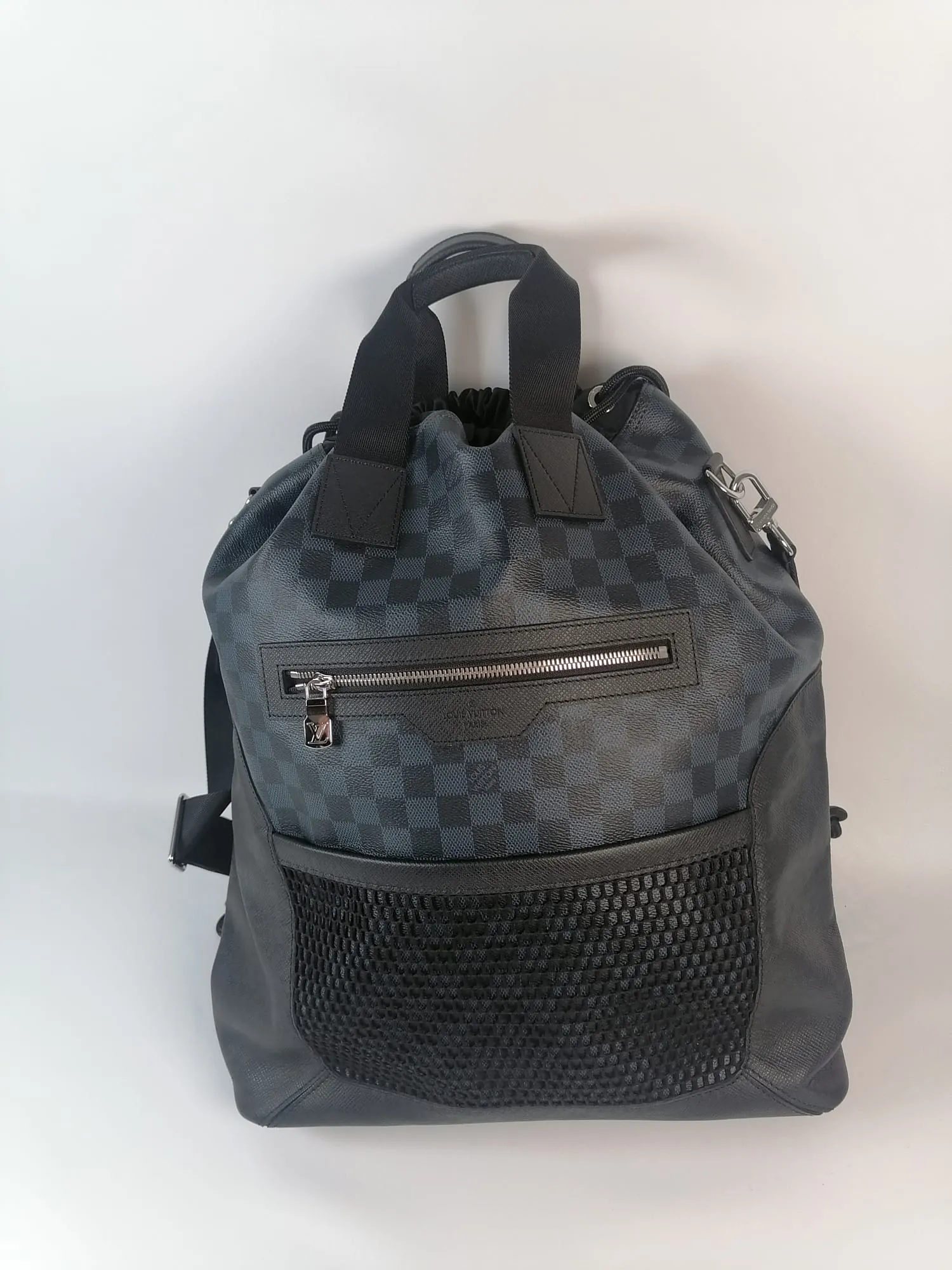 Matchpoint Hybrid Damier Cobalt Backpack