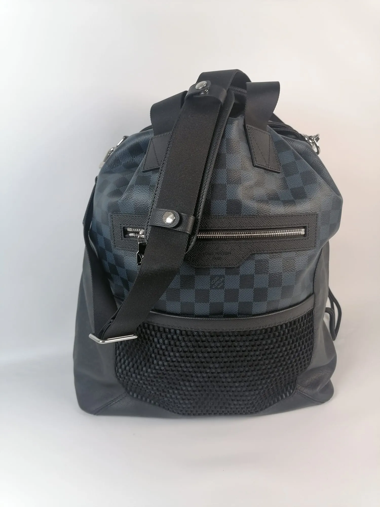 Matchpoint Hybrid Damier Cobalt Backpack