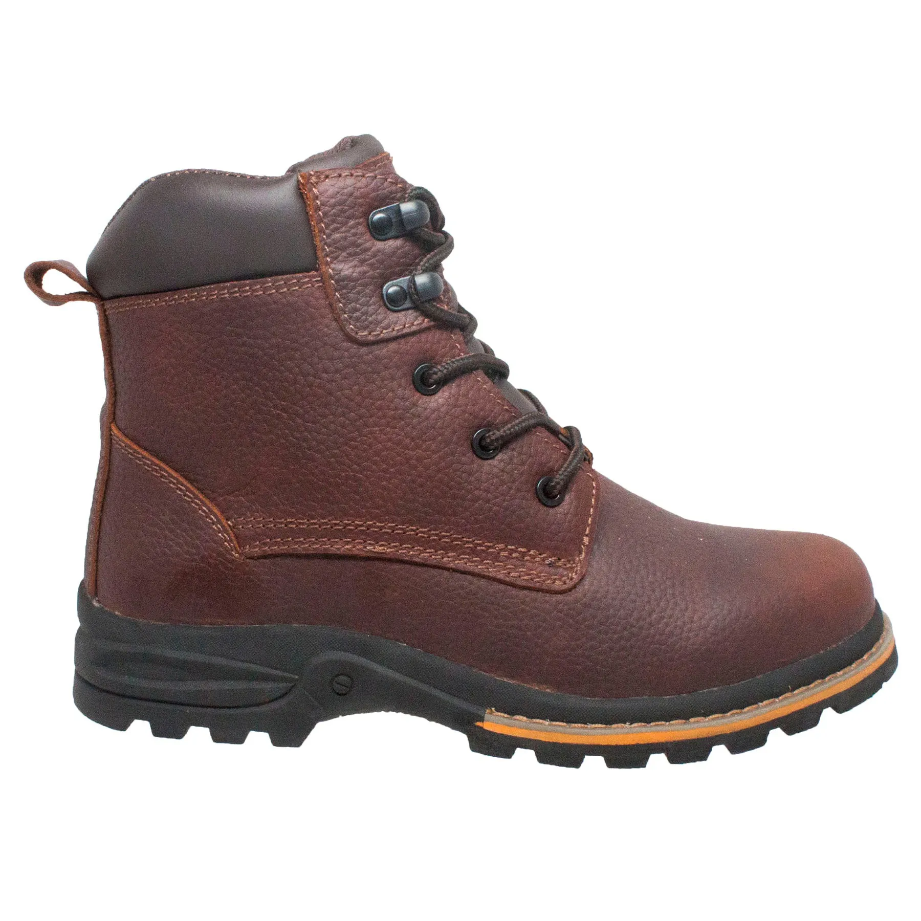 Men's 6" Brown Work Boot - 9800