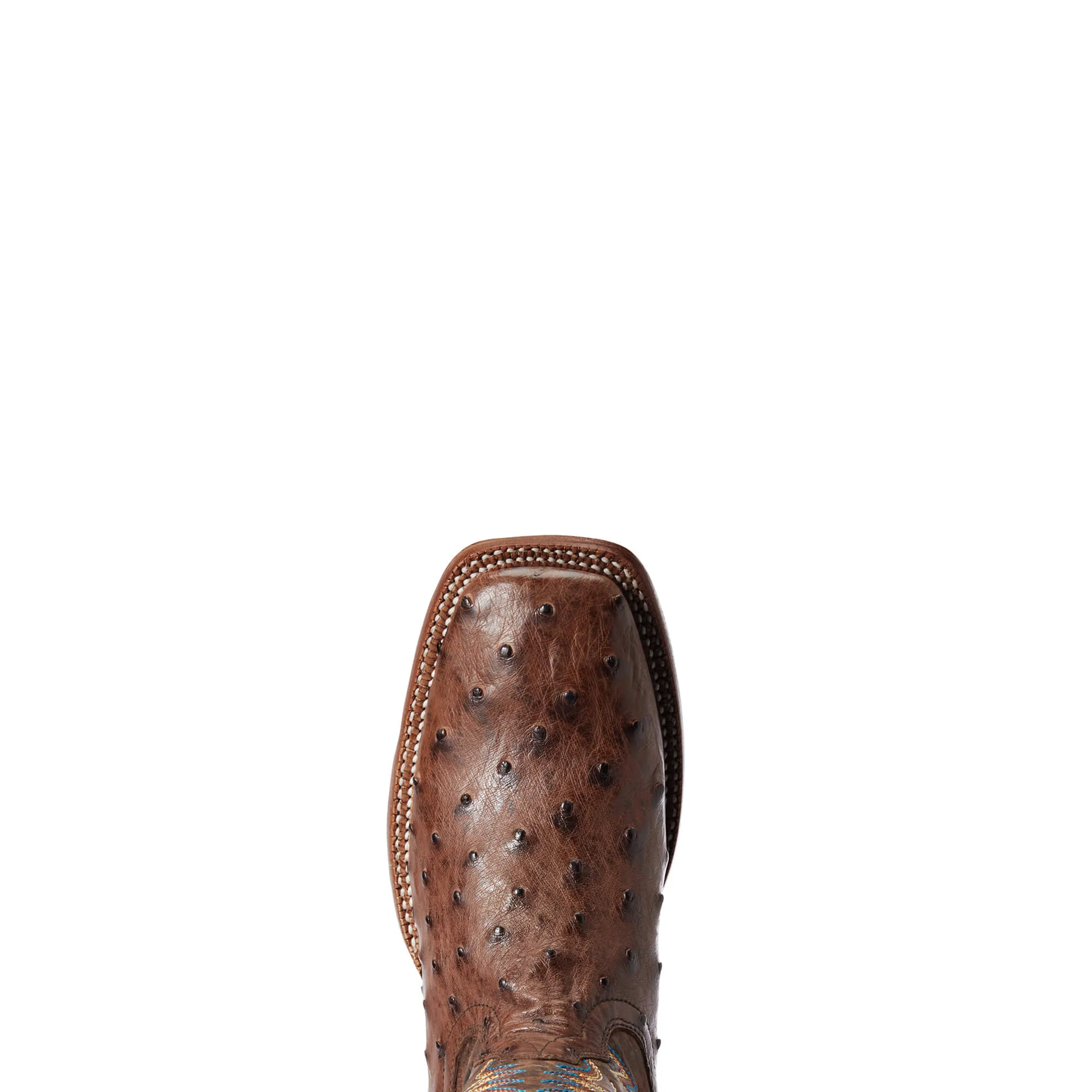MEN'S Ariat 10034051 Gallup Western Boot Full Quill OStrich
