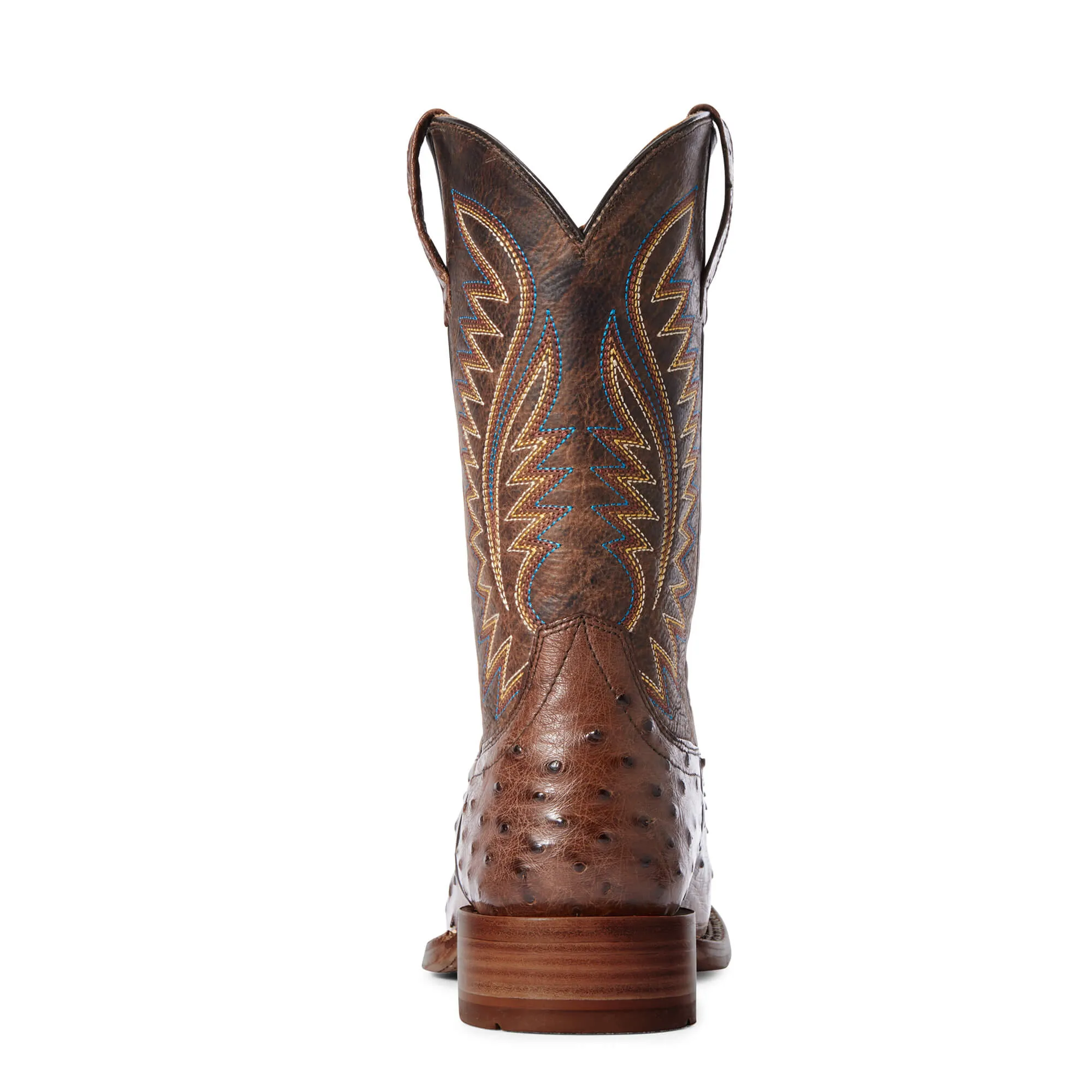MEN'S Ariat 10034051 Gallup Western Boot Full Quill OStrich