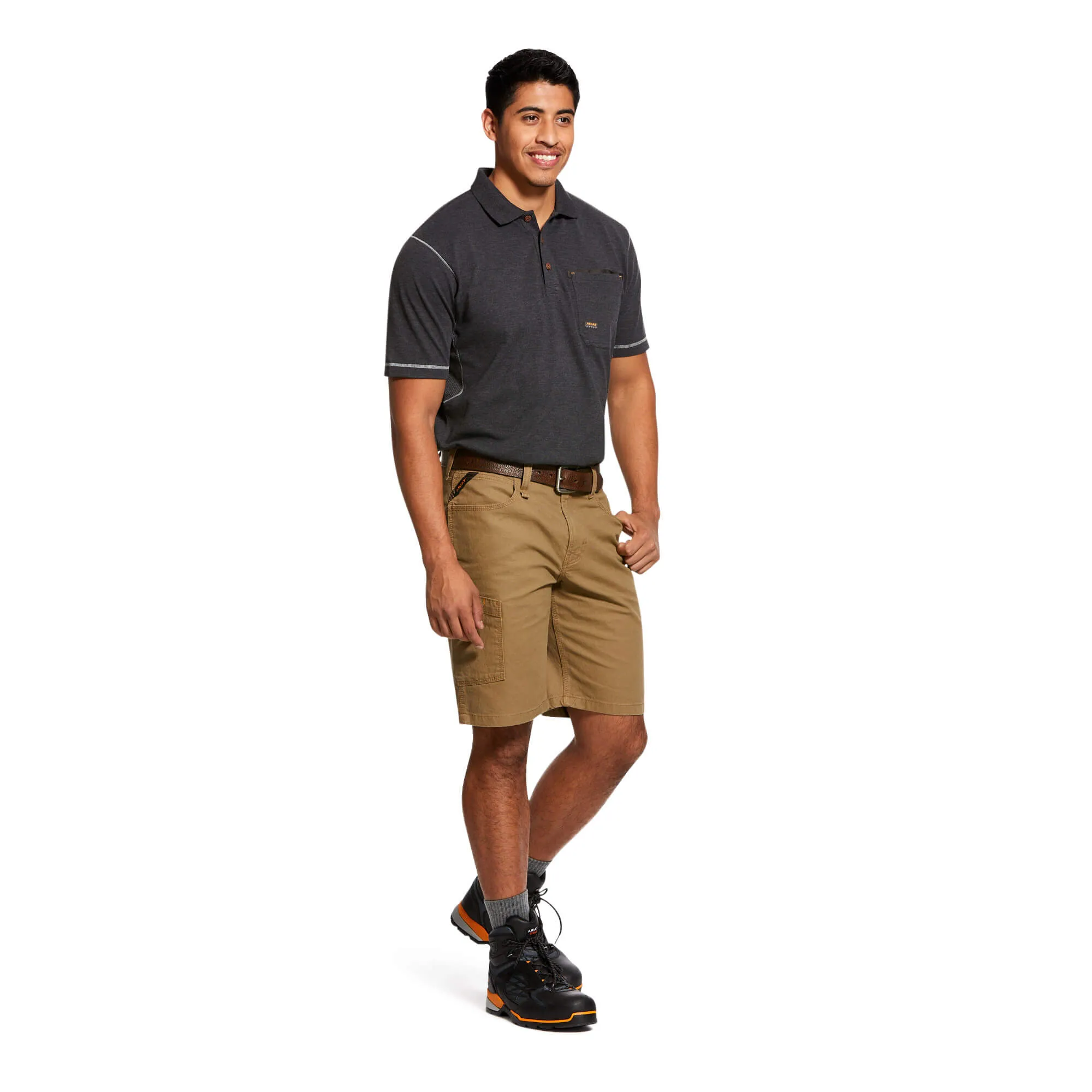 Men's Ariat Rebar DuraStretch Made Tough Shorts 10030265