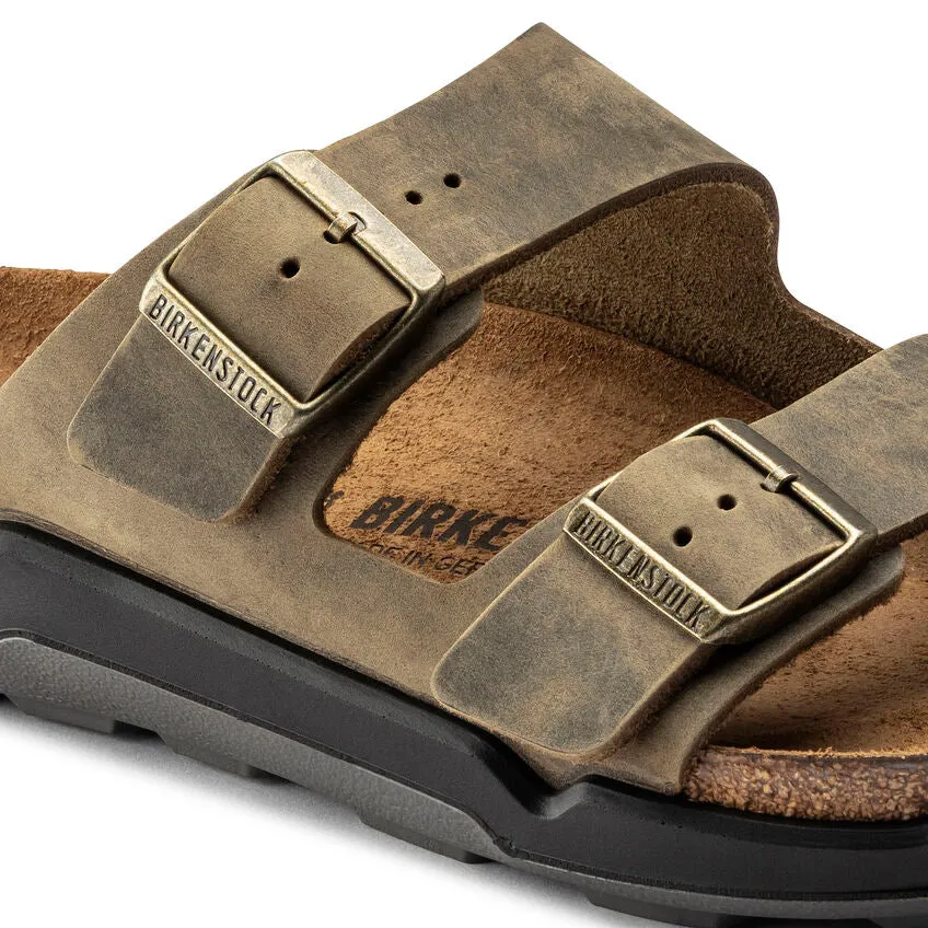 Men's Arizona Rugged Oiled Leather (Khaki)