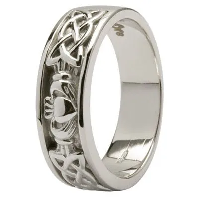 Mens Claddagh Wedding Ring SM-14IC11