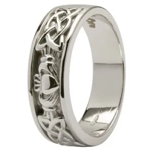 Mens Claddagh Wedding Ring SM-14IC11
