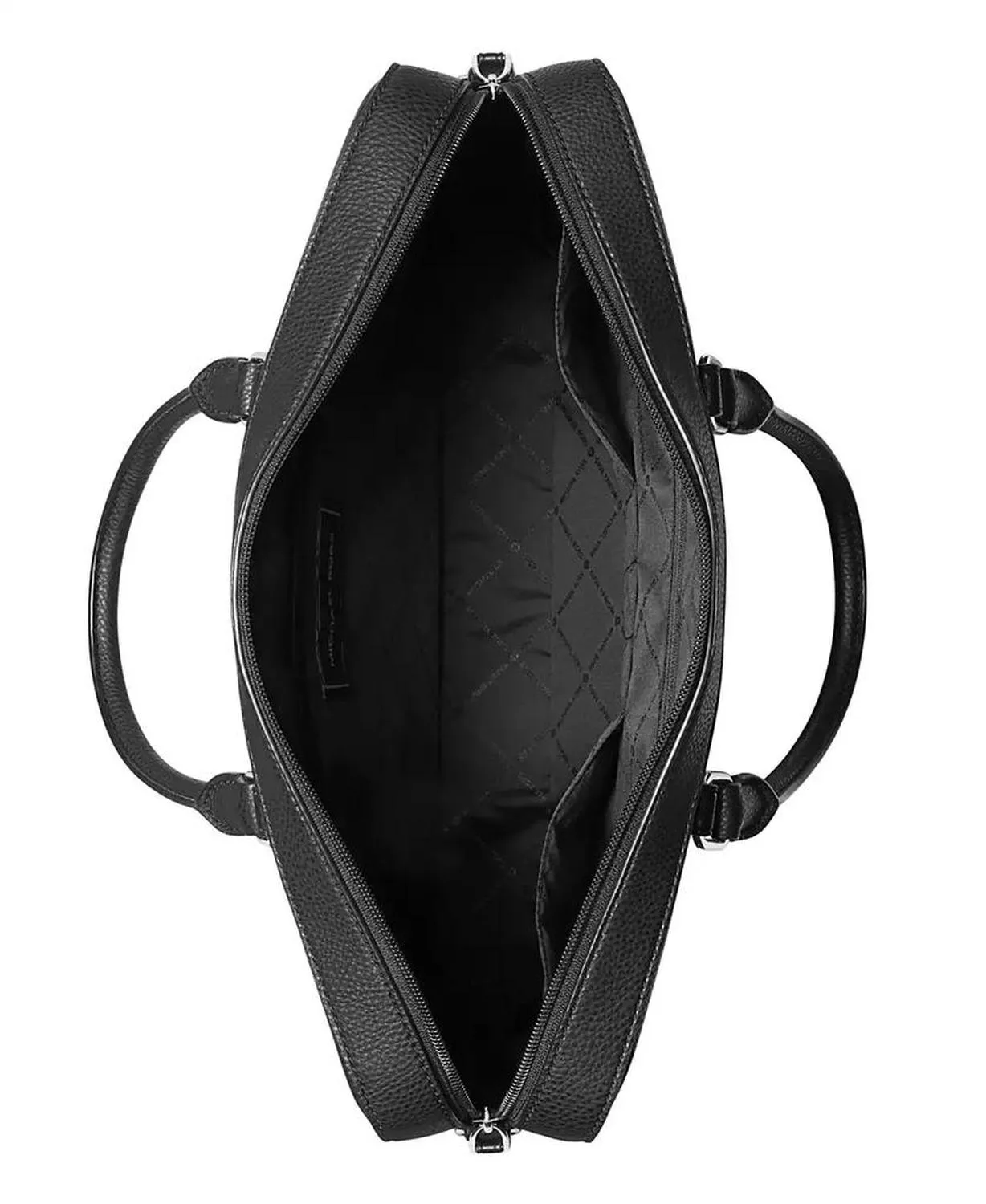 Men's Explorer Leather Logo Briefcase