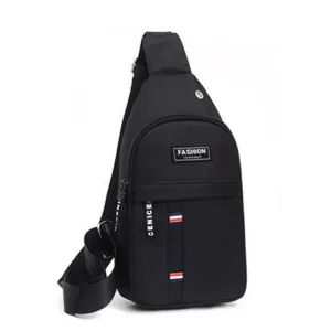 Men's Korean Fashion Trendy Solid Color Men's Chest Bags