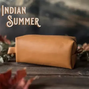 Men’s Leather Toiletry Bag