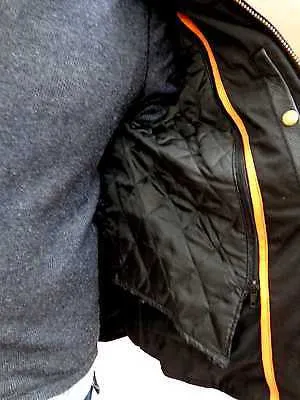 MEN'S MOTORCYCLE SCOOTER JACKET WITH THINSULATE LINING
