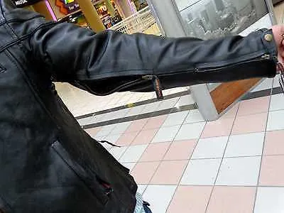 MEN'S MOTORCYCLE SCOOTER JACKET WITH THINSULATE LINING