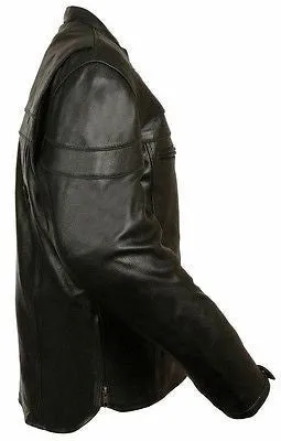 MEN'S MOTORCYCLE SCOOTER JACKET WITH THINSULATE LINING