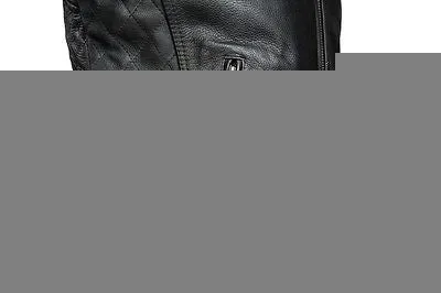 MEN'S MOTORCYCLE SCOOTER JACKET W/RIVET DETAILING W/TWO GUN POCKET NAKED COW NEW