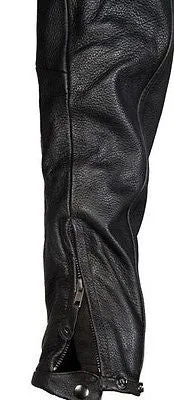 MEN'S MOTORCYCLE SCOOTER JACKET W/RIVET DETAILING W/TWO GUN POCKET NAKED COW NEW