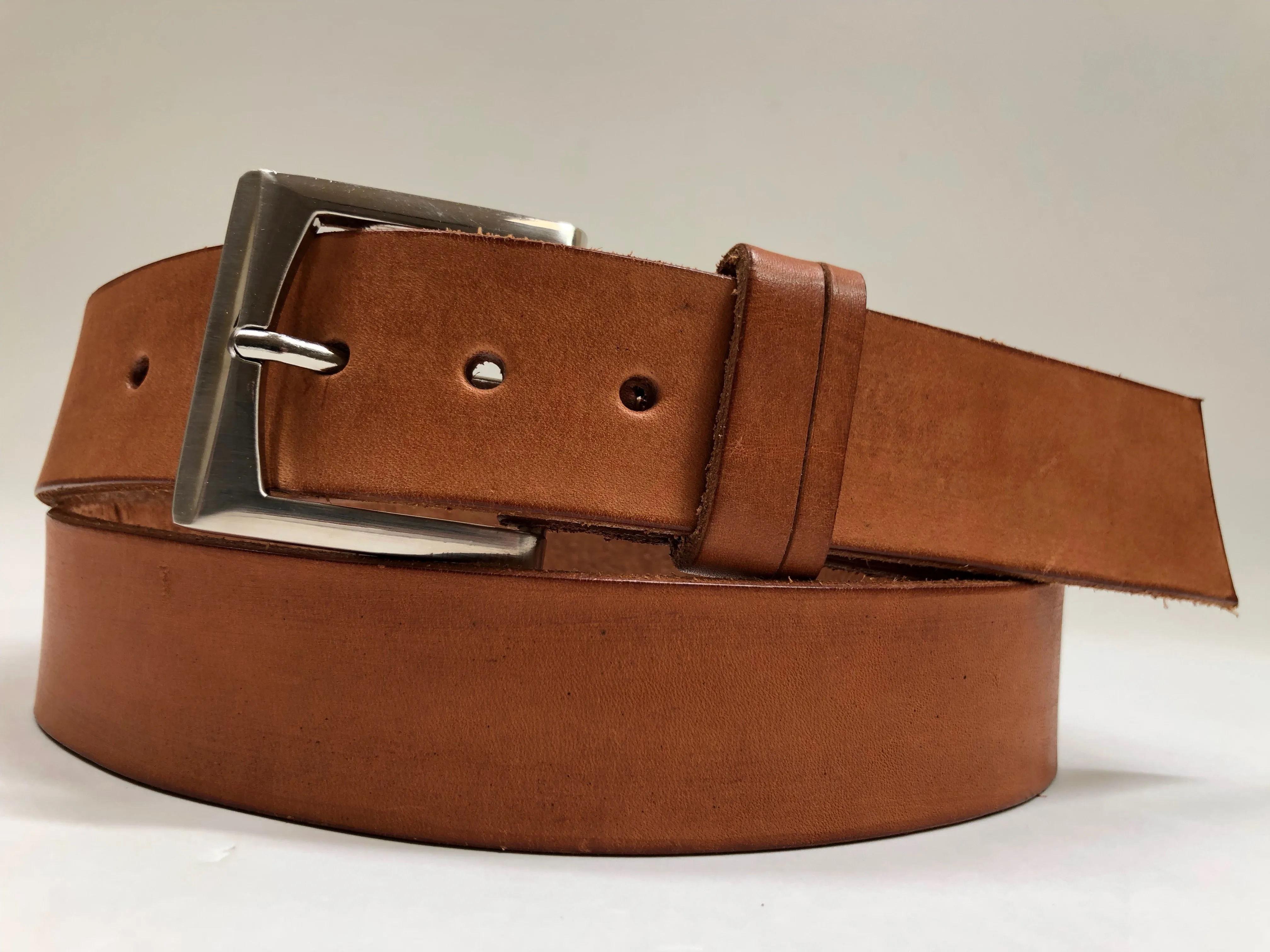 Men's Natural Leather Belt B2254