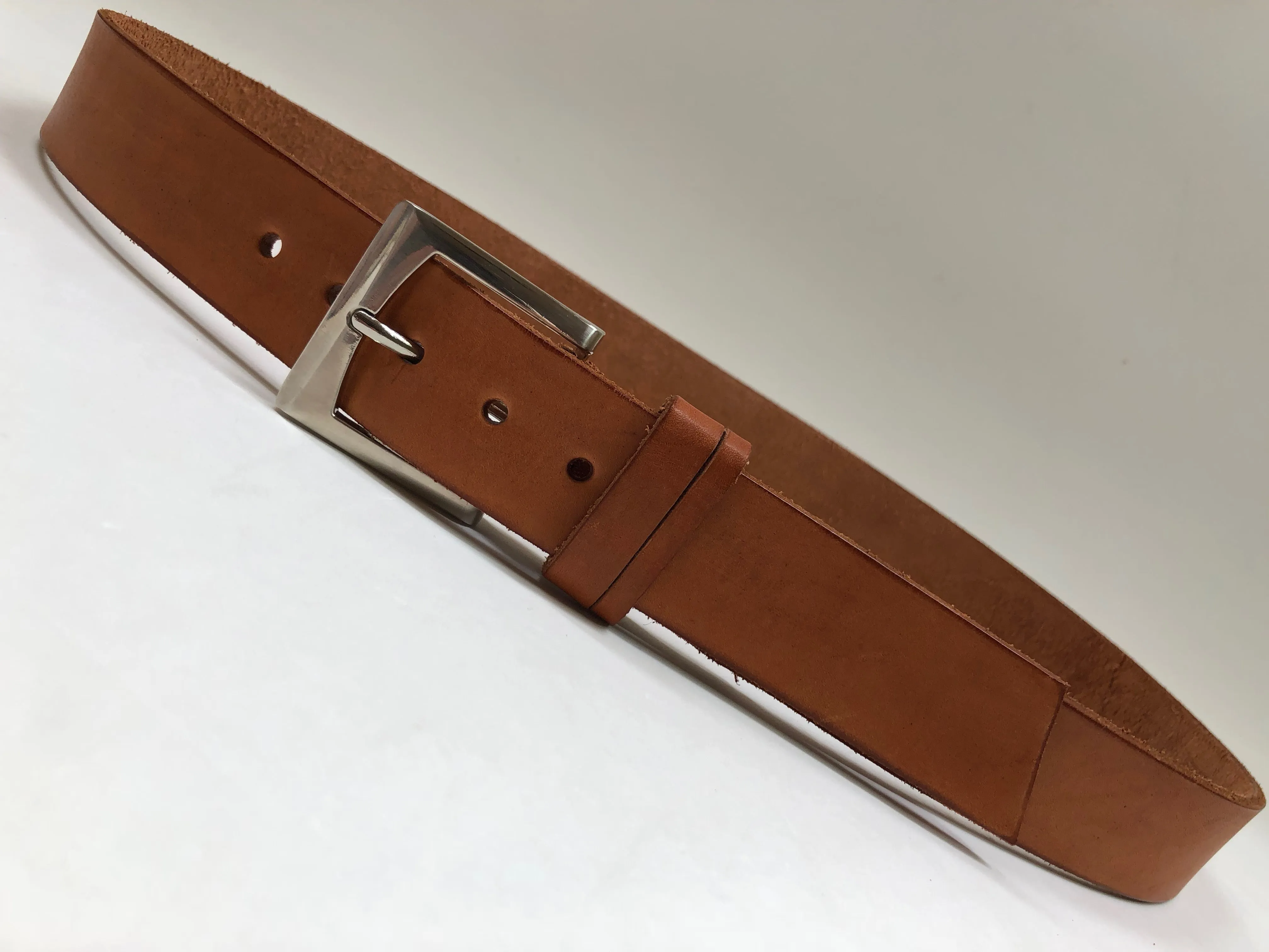 Men's Natural Leather Belt B2254