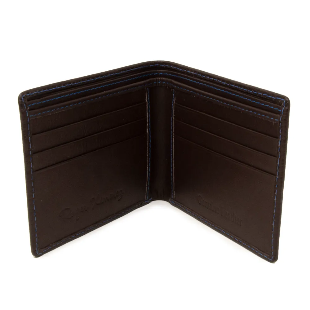 Men's Pebble Wallet - Chocolate