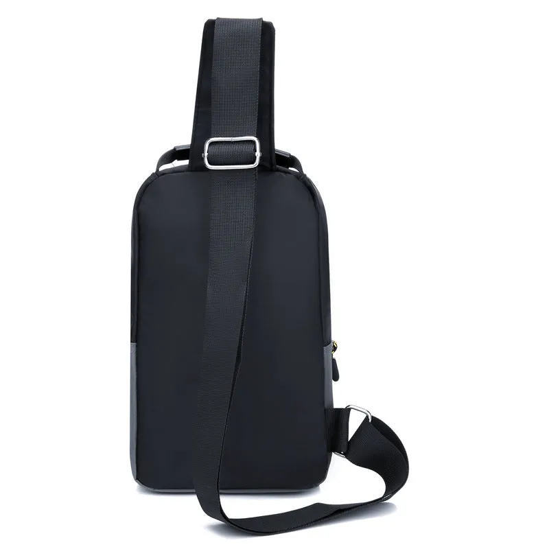 Men's Popular Korean Lightweight Oxford Cloth Men's Chest Bags
