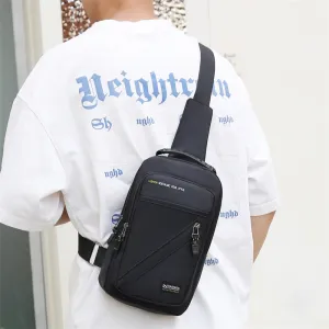 Men's Popular Korean Lightweight Oxford Cloth Men's Chest Bags