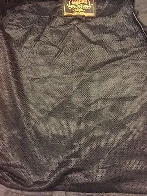 MEN'S SON OF ANARCHY LEATHER MOTORCYCLE VEST 1 GUN POCKET INSIDE SNAP CLOSURE
