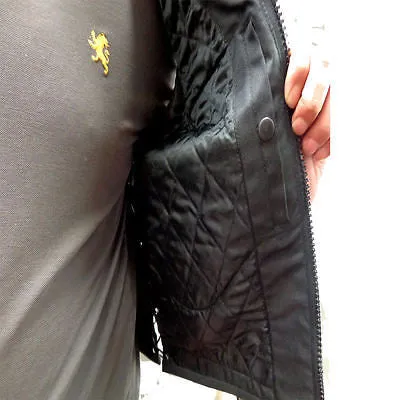 Men's Son of Anarchy Motorcycle Club Leather Vest With 2 Gun pockets inside