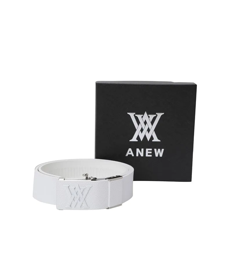Men's Textus Auto Belt - White