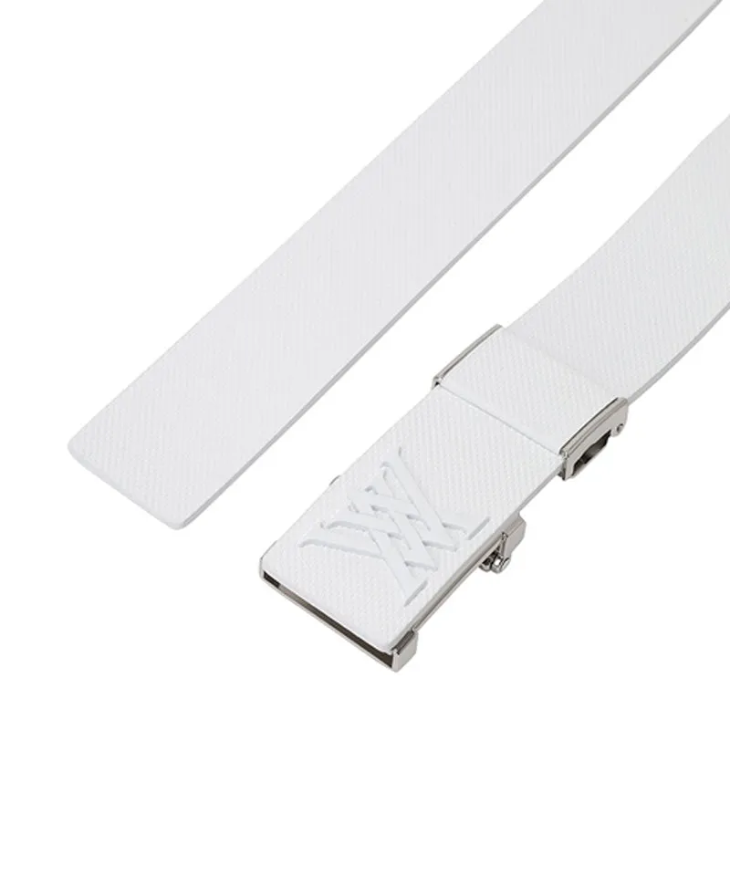 Men's Textus Auto Belt - White