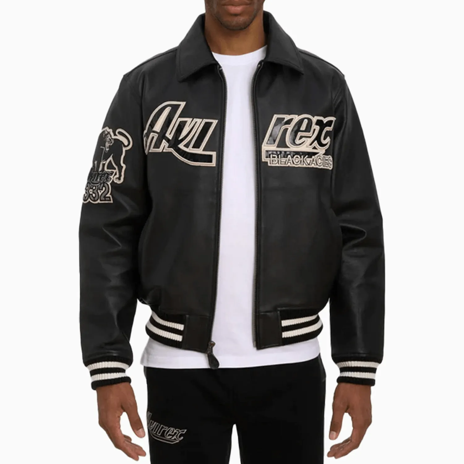 Men's Tuskegee Black Aces A-2 Jacket