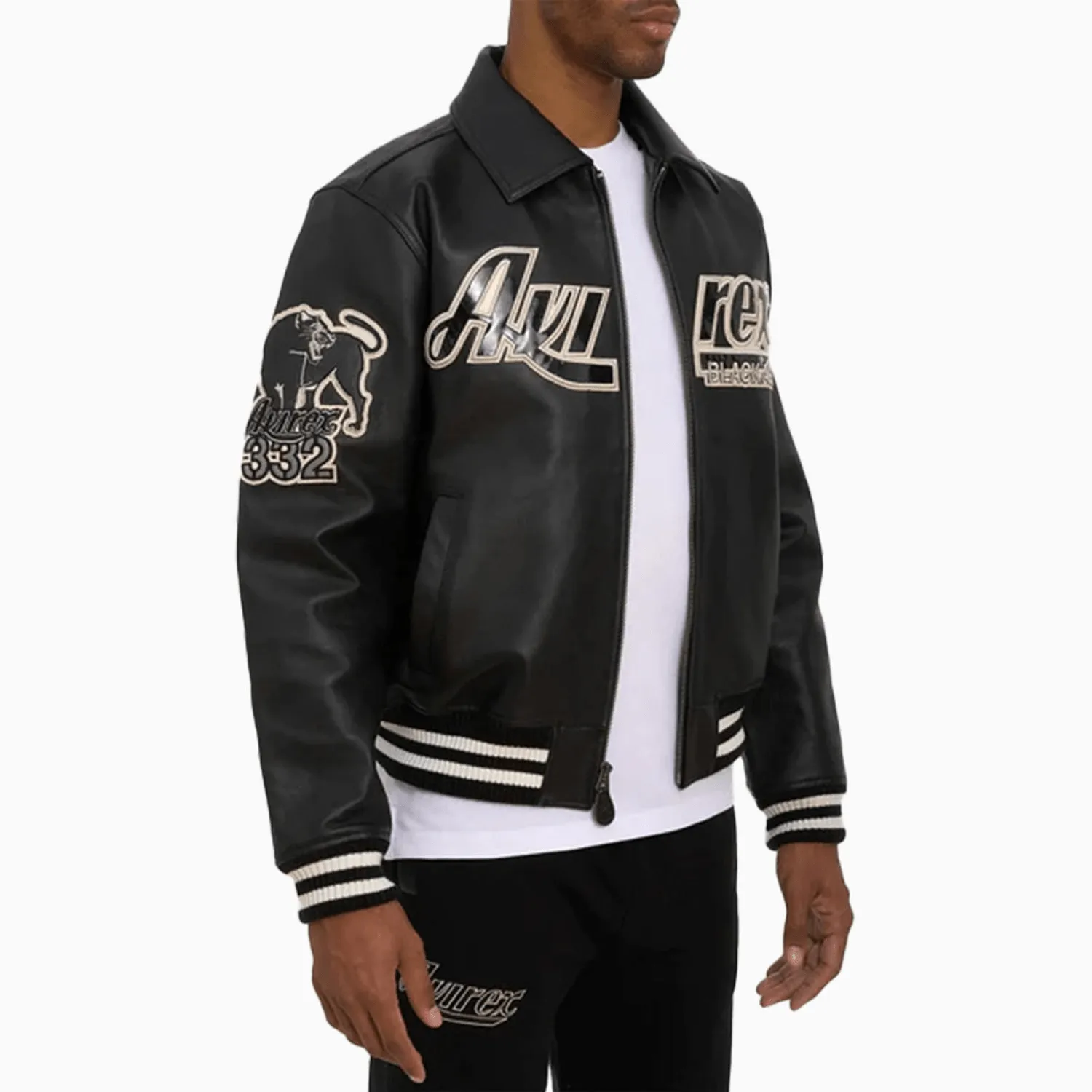 Men's Tuskegee Black Aces A-2 Jacket