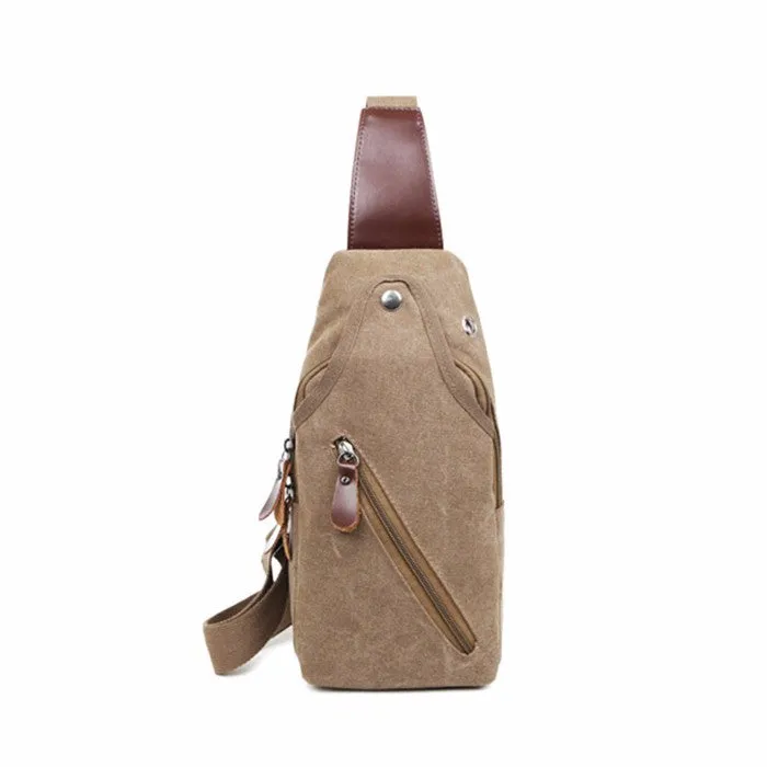 Metro Modern Canvas Shoulder Sling Bag
