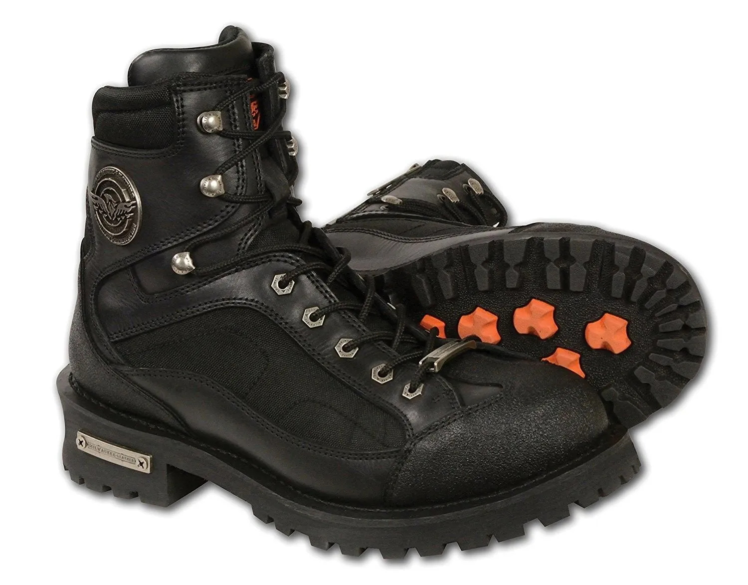 Milwaukee Leather Men's 6" Side Zipper Boot